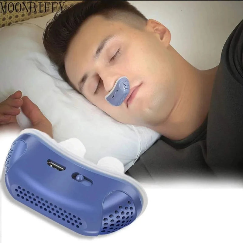 Anti Ronco Eletrônico Micro-CPAP - Sem tubo, Sem Máscara e Sem fios