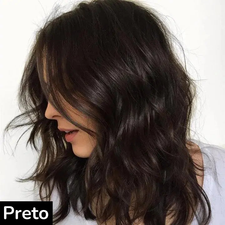 Topo de Cabelo Natural Feito a Mão | Aumente o Volume Do Seu Cabelo |