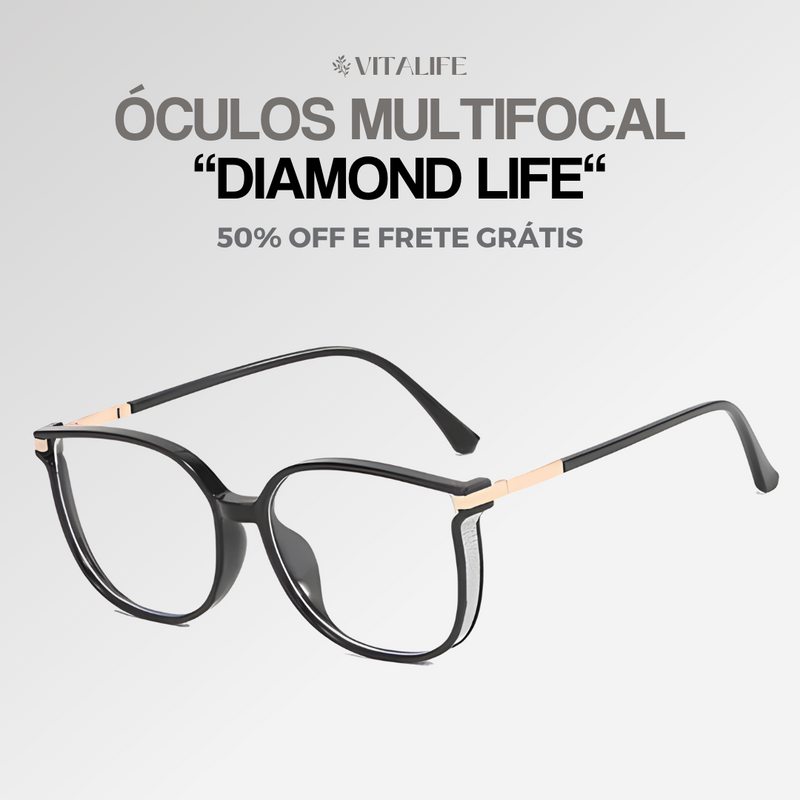 Óculos Multifocal Diamond Life